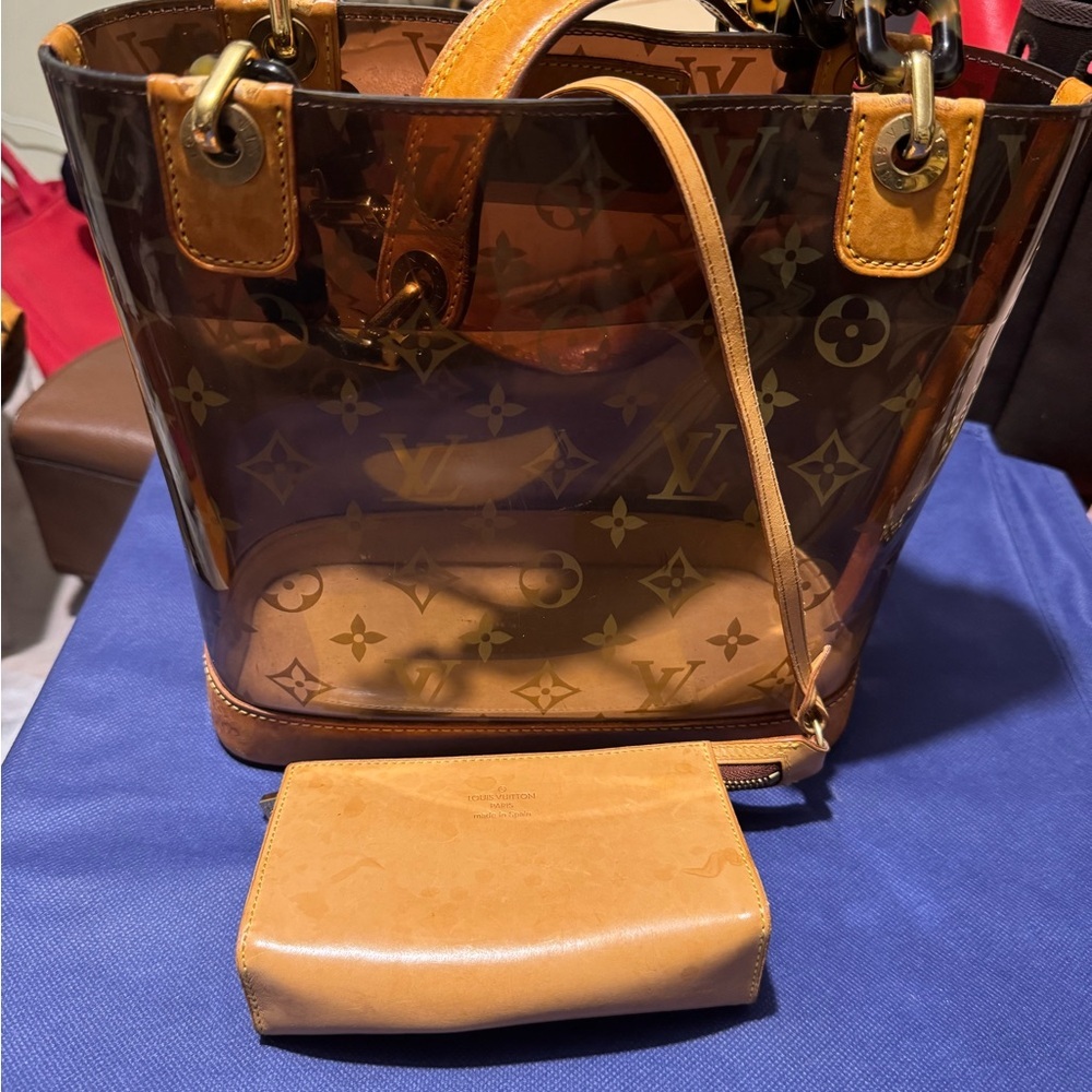 Louis Vuitton Brown Monogram Ambre PM size